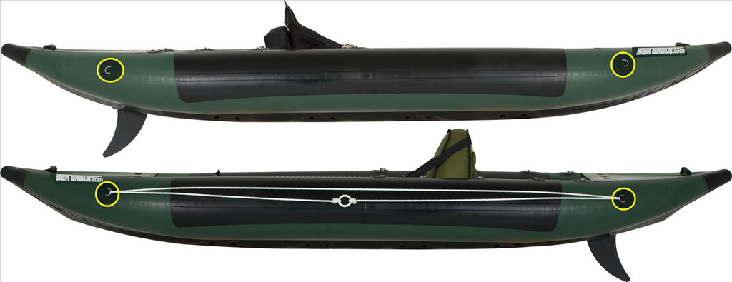 Sea Eagle 350FX Explorer Fishing Kayak Packages – Born Salty, LLC