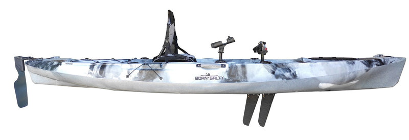 Coastline 12 Kayak – Snow Camo – Pedal Drive Package