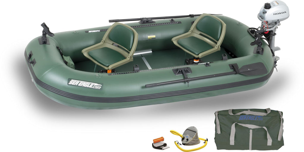 Sea Eagle STS10 Stealth Stalker 10 Inflatable Boat Packages – Born Salty,  LLC
