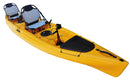 Island-Rip 15 Tandem Kayak - Mango Yellow - Pedal Drive Package
