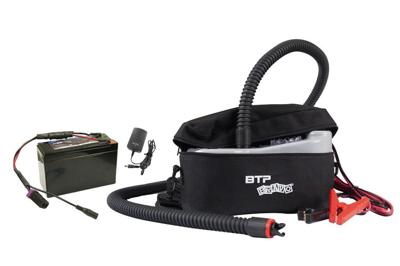 BTP Two Stage Electric Turbo Pump w/ Battery Pack