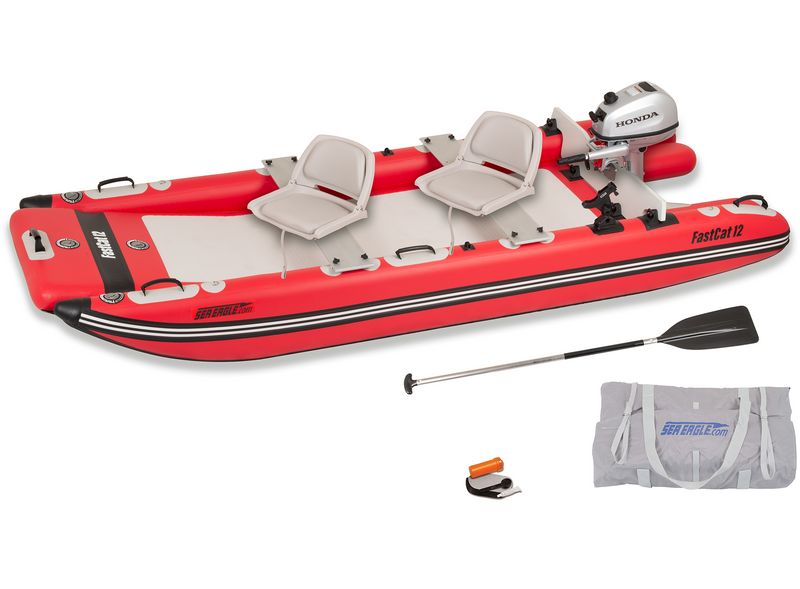 Sea Eagle FastCat 12 Inflatable Boat Packages – Born Salty, LLC