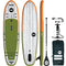 Pop Board Co. 11'6 El Capitan Green/Orange Inflatable Paddleboard