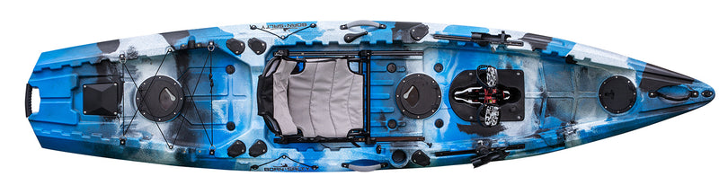 Ranger 12 Kayak - Aqua Camo - Pedal Drive Package